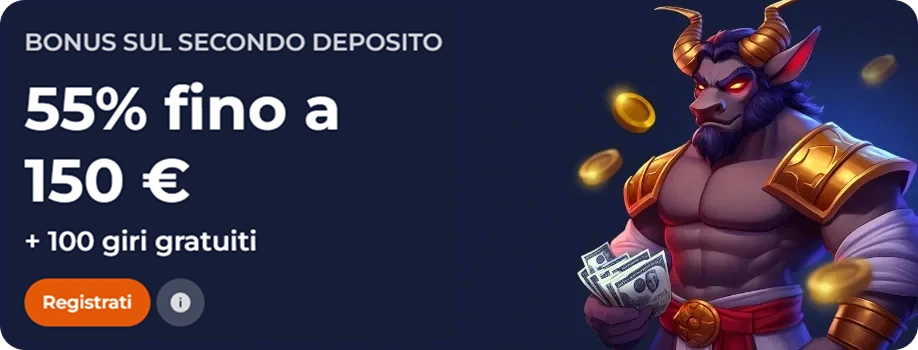 Second Deposit Bonus